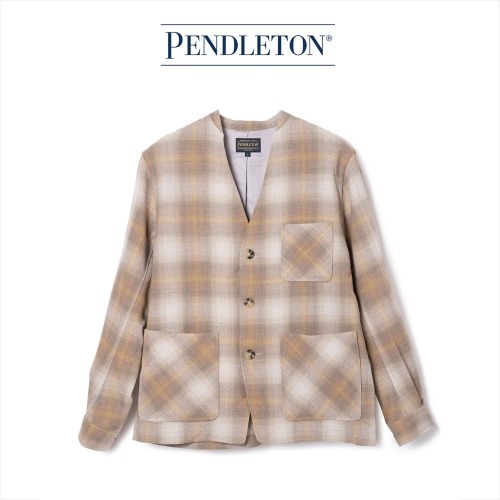 [4475-7003-71] 펜들턴 칼라리스 톱스타 자켓 (남녀공용) 베이지/아이보리