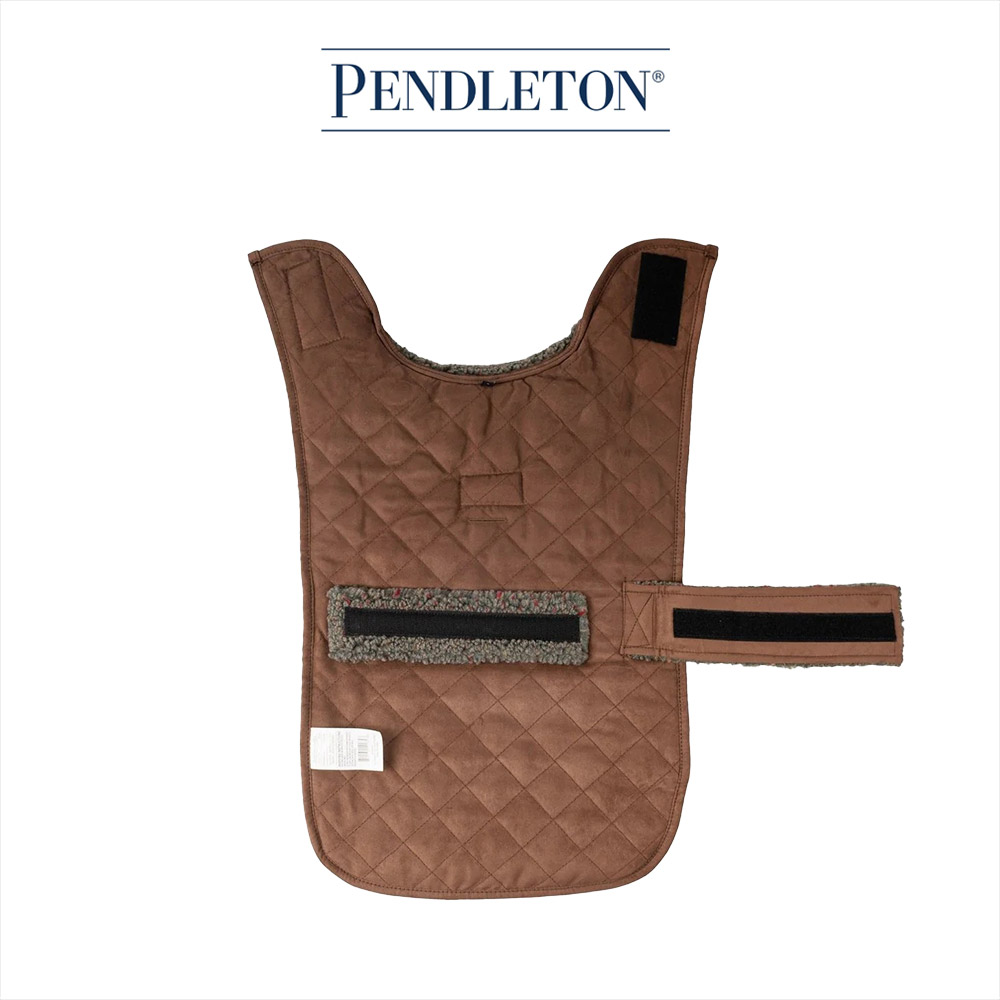 캐롤라이나 펜들턴 빈티지캠프 강아지 코트 M - 헤더그린