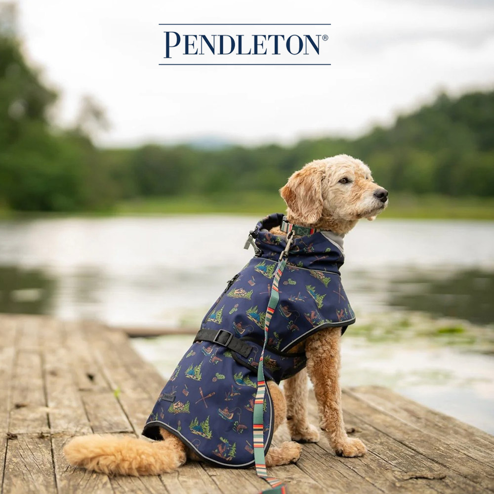 캐롤라이나 펜들턴 어드벤처 강아지 코트 XL - 카누클럽
