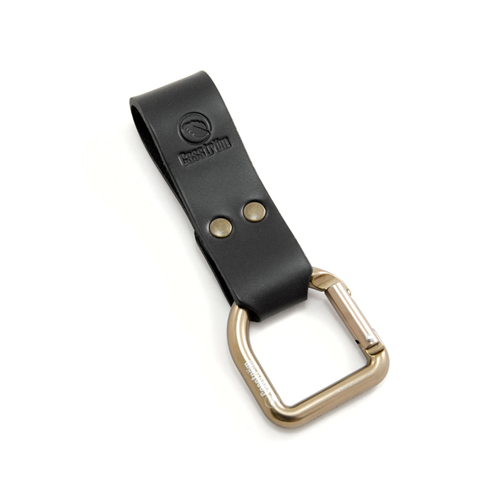 [정크] [C-10102] 카스트롬 No.3 댕글러 탈부착 나이프 고리 D링 카라비너 (블랙)