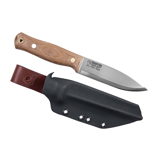 [C-11850] 카스트롬 라스팔트 나이프 / 캠핑&middot;부시크래프트용 칼 (A8 Mod 강재 / 천연 캔버스 미카르타 핸들)