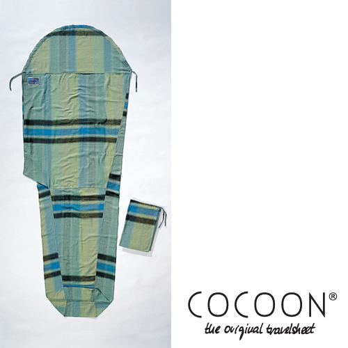 [FM23] 코쿤 여행용 머미라이너 - Cotton Flannel 100% African Rainbow