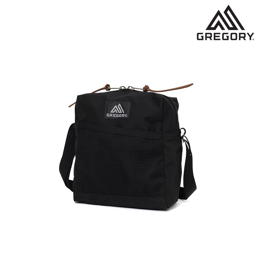 그레고리 스퀘어 숄더 파우치