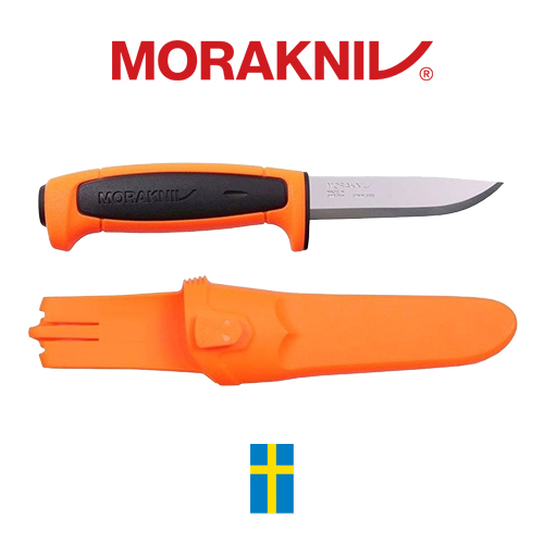 [모라나이프] 베이직 546 블랙/오렌지 (13626)