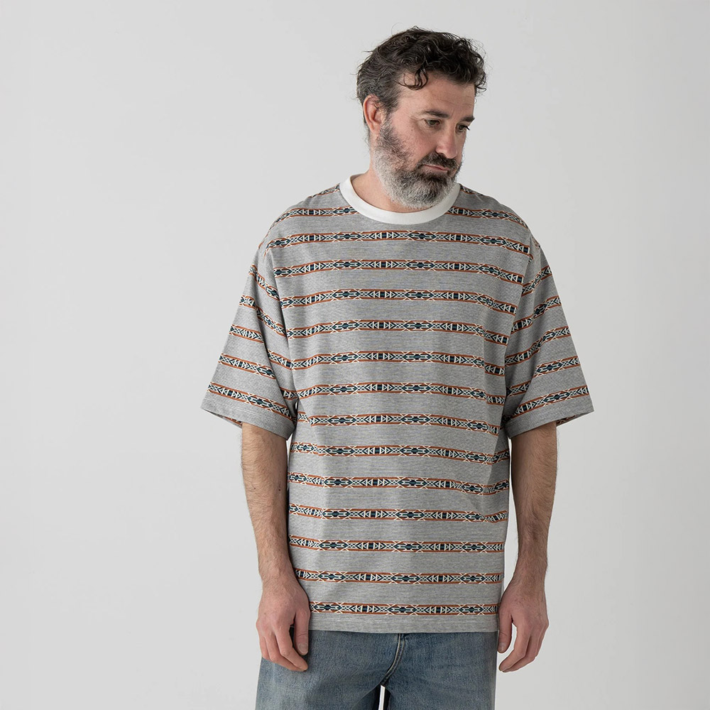 [6275-4008-09] 펜들턴 자카드 티셔츠_오프화이트