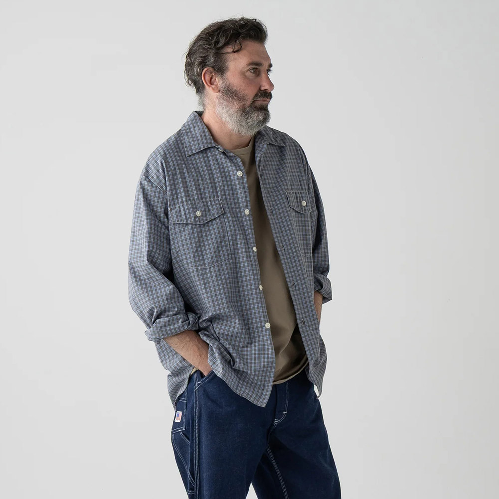 [6175-3082-60] 펜들턴 스미스 브루클린 워크 셔츠_블루