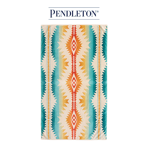 [XB233-57305] 펜들턴 비치 타월 캠핑 여행용 대형 수건 - 선셋 패스
