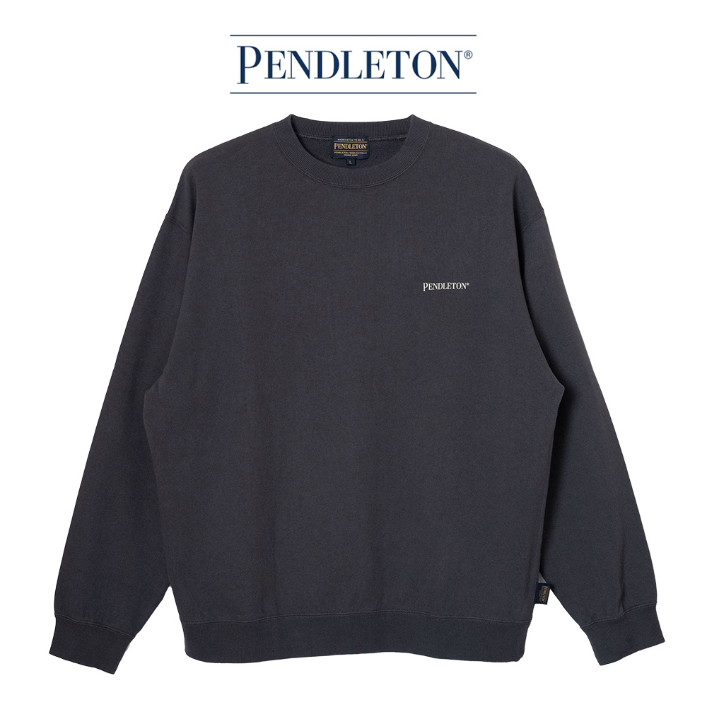 [5475-1020-75] 펜들턴 PWM 백 프린트 스웻 셔츠_슬레이트 그레이