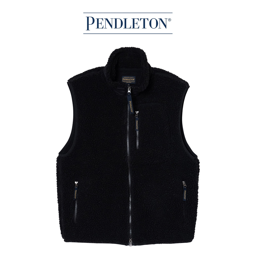 [5475-1026-49] 펜들턴 PWM 스탠드 베스트_블랙