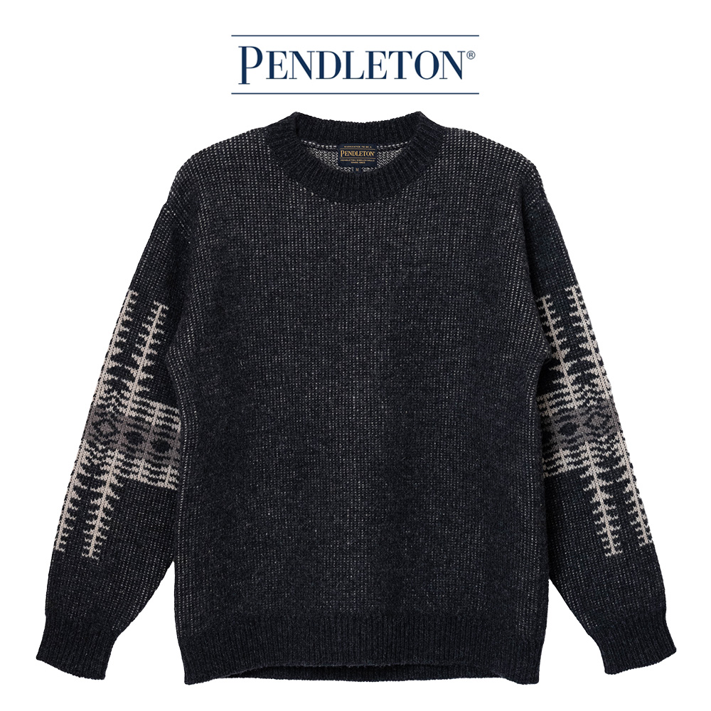 [5575-2000-49] 펜들턴 PWM 크루넥_블랙