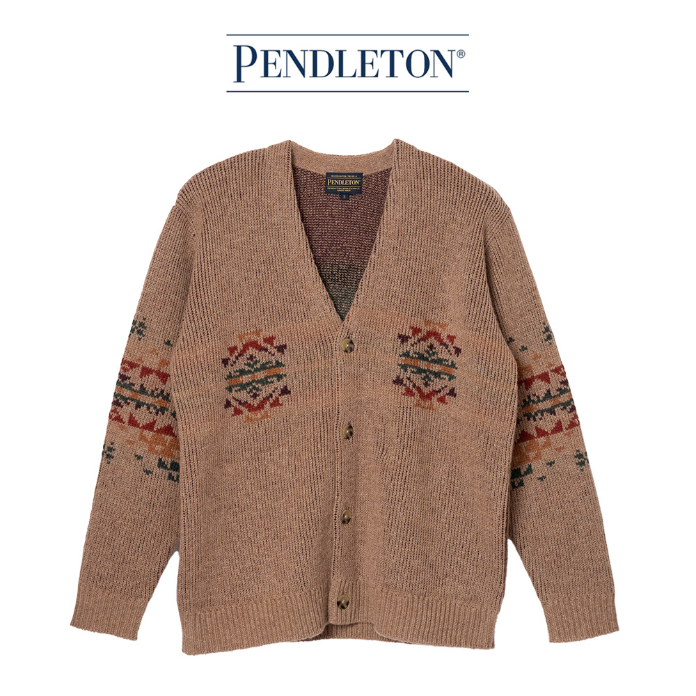 [5575-2001-15] 펜들턴 PWM 가디건_탄