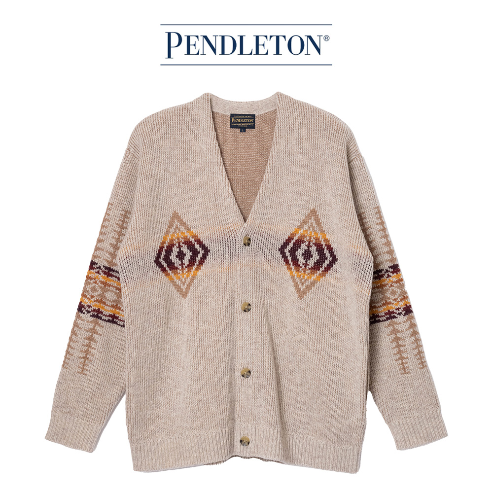 [5575-2001-28] 펜들턴 PWM 가디건_아이보리