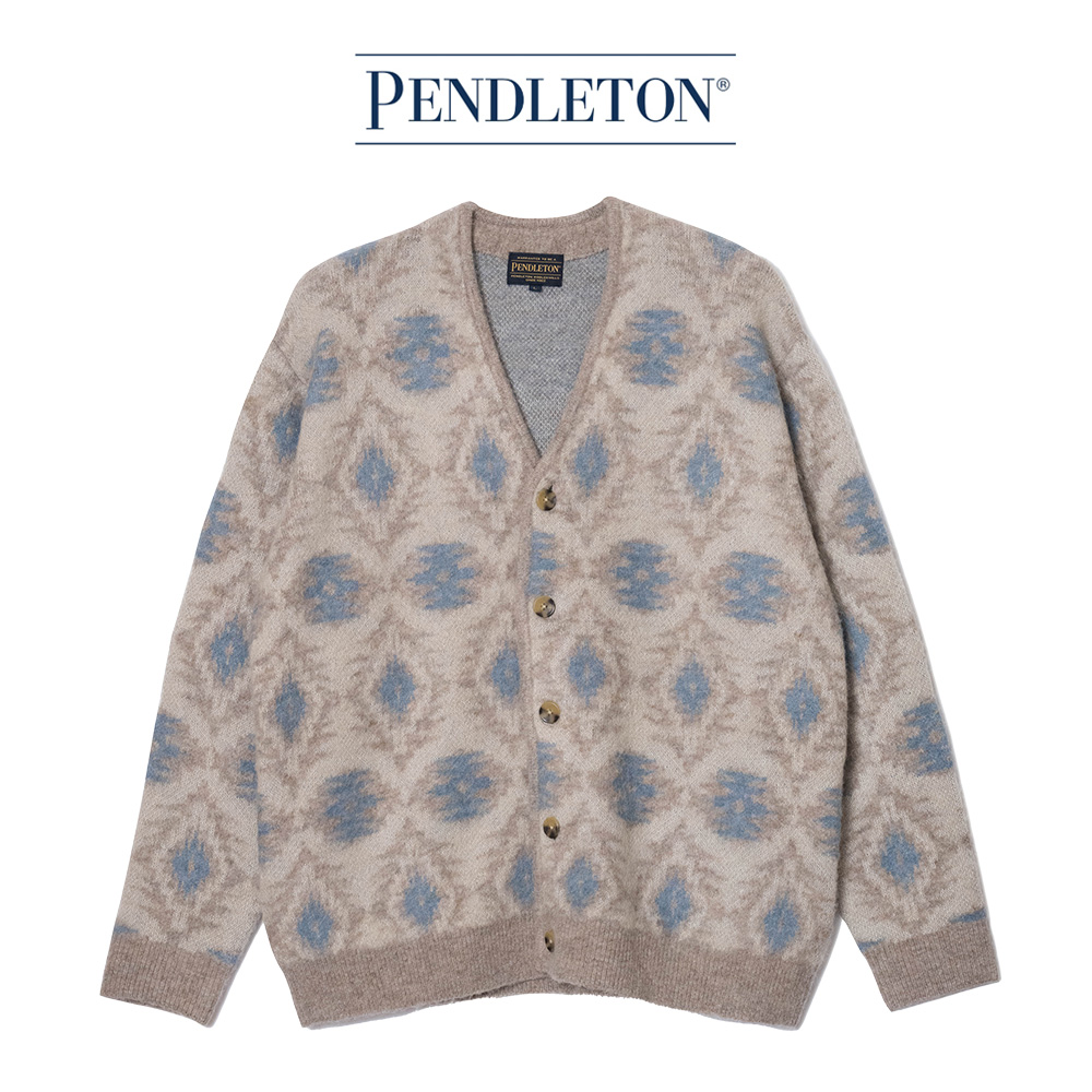 [5575-2005-18] 펜들턴 PWM 샤기 가디건_베이지