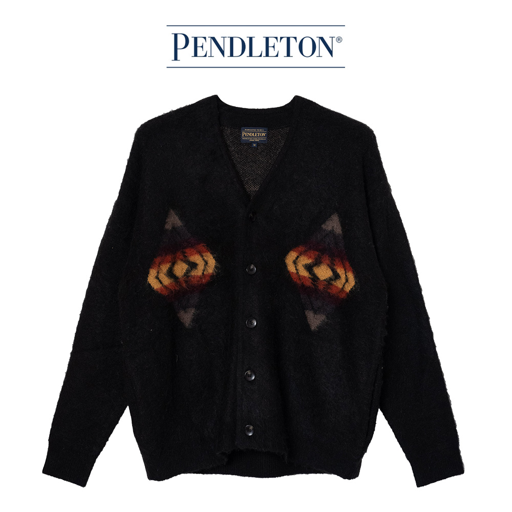 [5575-2005-49] 펜들턴 PWM 샤기 가디건_블랙