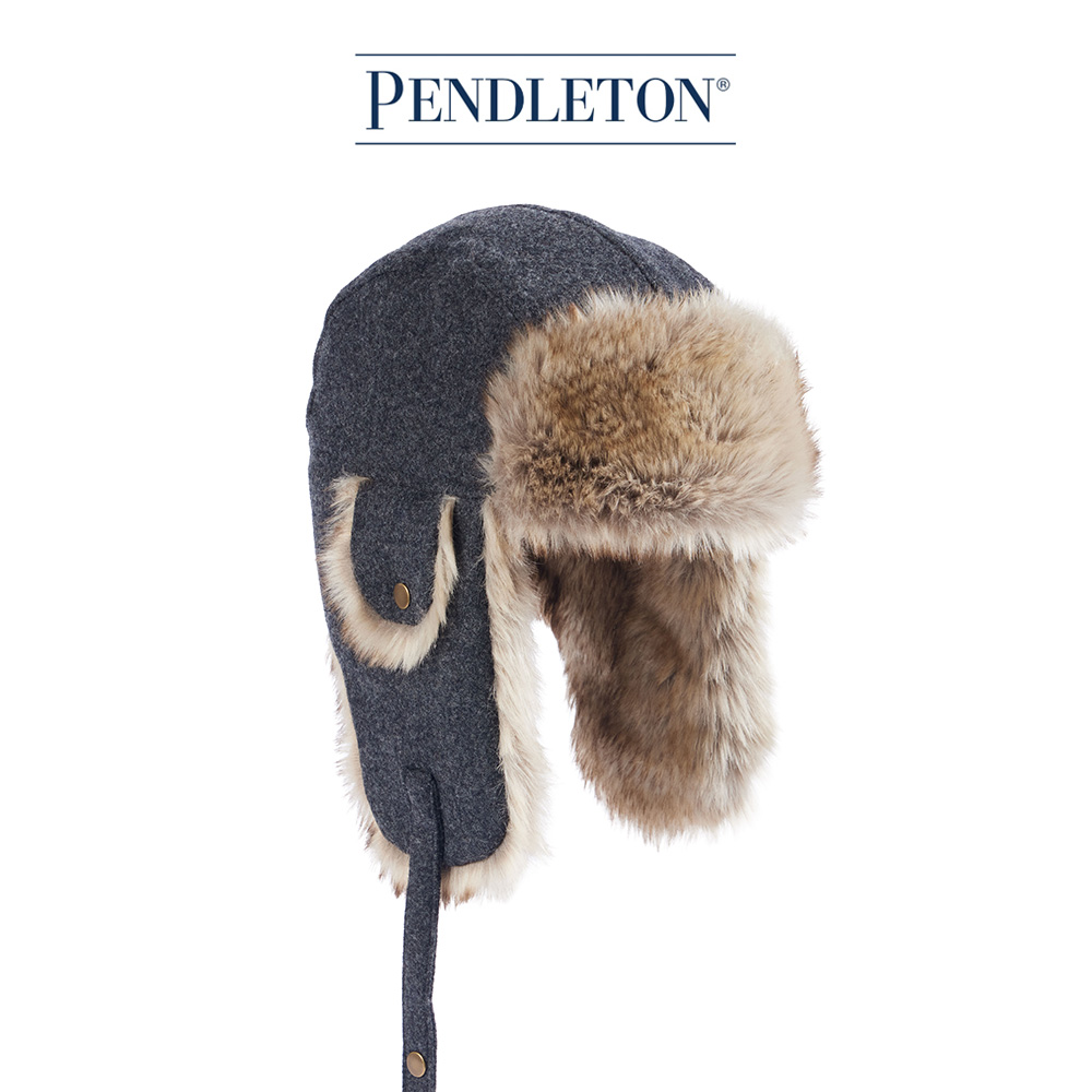 [펜들턴] 트래퍼 햇 / 차콜