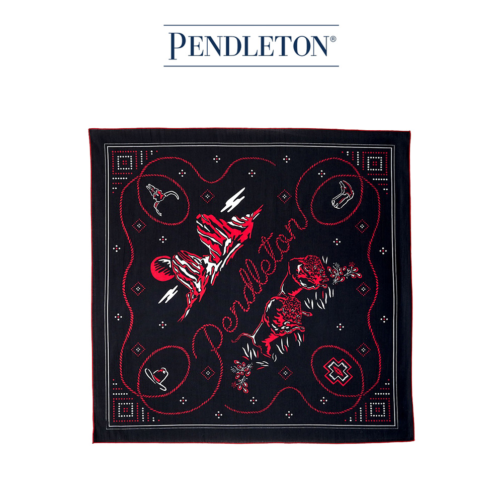 [펜들턴] 반다나 / 카우보이 블랙