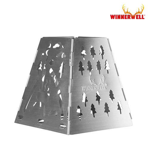 [위너웰] 사우나 스톤 바스켓 심플 화로대 겸용