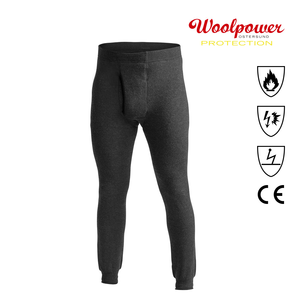 [6544] 울파워 지퍼형 내복하의 프로텍션 400 남녀겸용